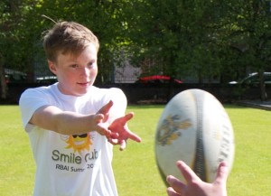 Rugby Excellence at Smile Club Ni summer scheme