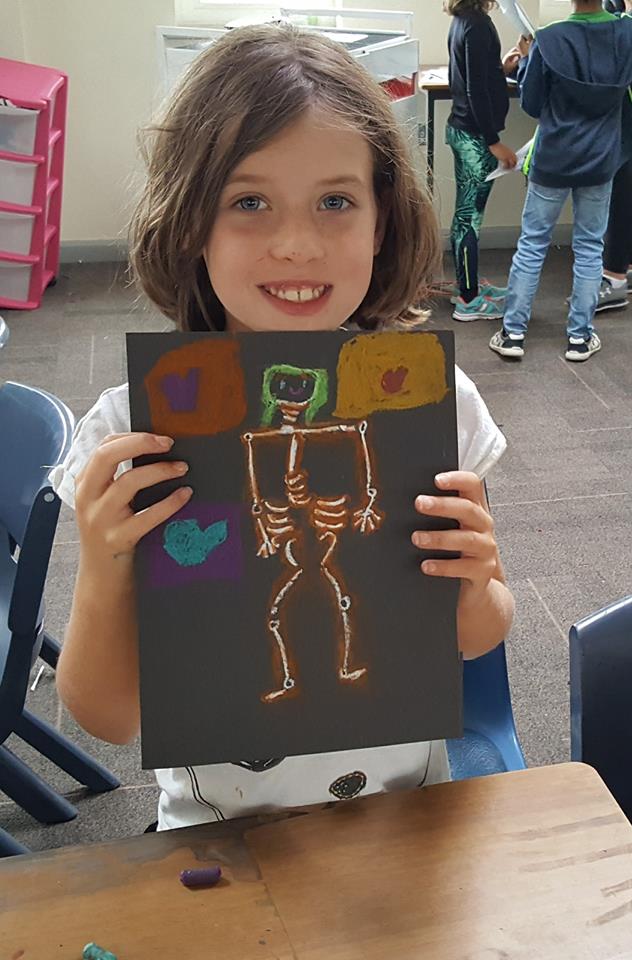 Arts and Crafts at Halloween Camp