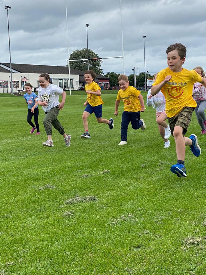 Smile Club Members Participate in a Race